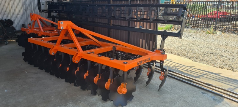 Борона дисковая навесная БДН 3,6х2Н, 24 рабочих органа купить в Волгограде – «БДН-АгроКубань», 2