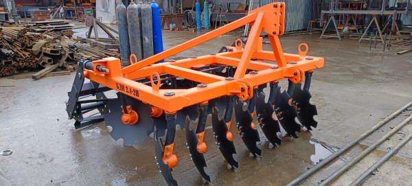 Борона дисковая навесная БДН 2,4х2Н с амортизаторами катка, 14 рабочих органов купить в Волгограде – «БДН-АгроКубань», 5